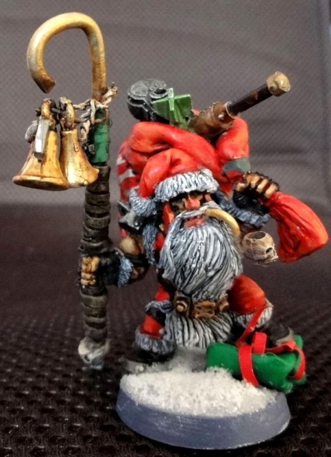warhammer 40k christmas dwarf squat santa